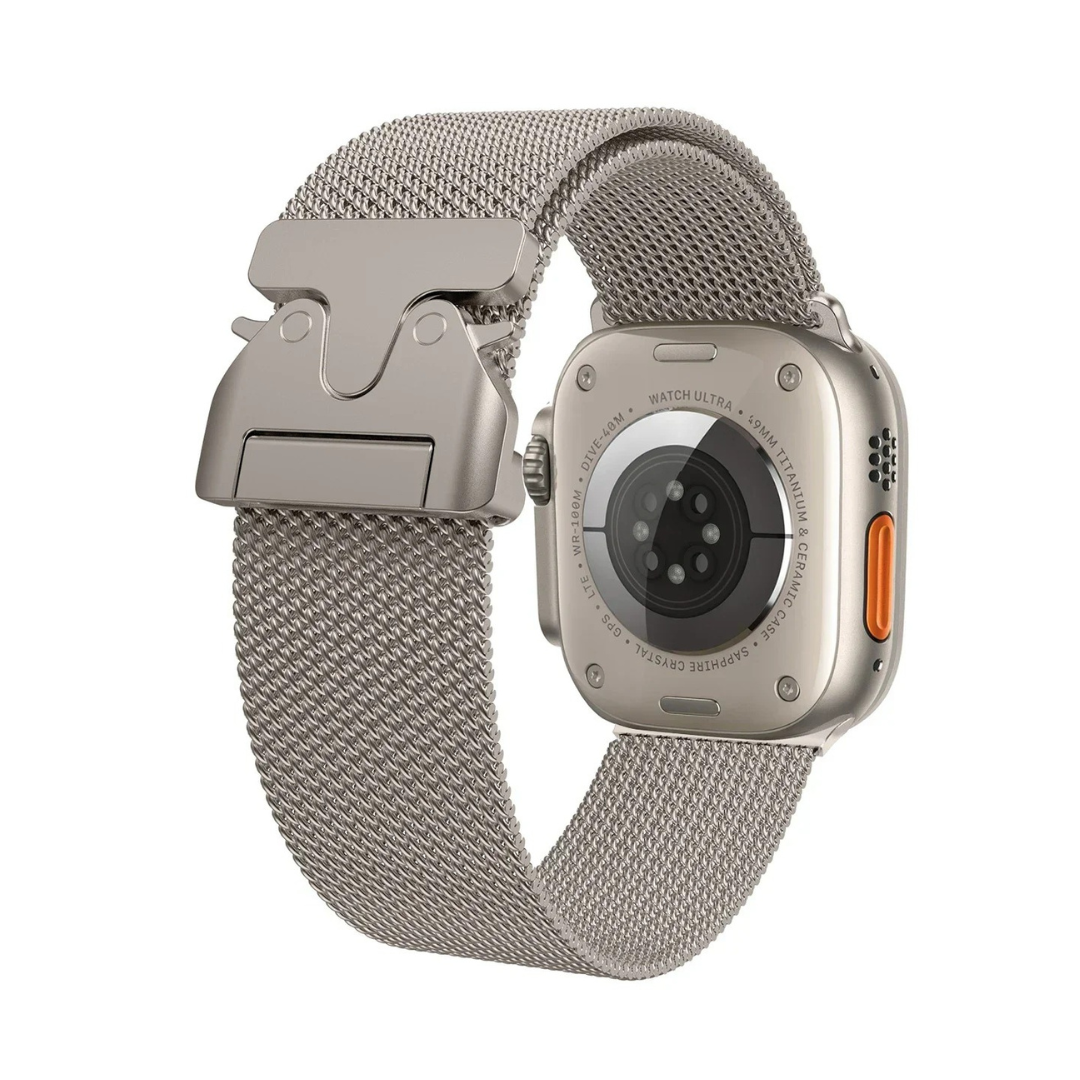 Titanium Milanese Loop for Apple Watch Series & Ultra | Premium Band