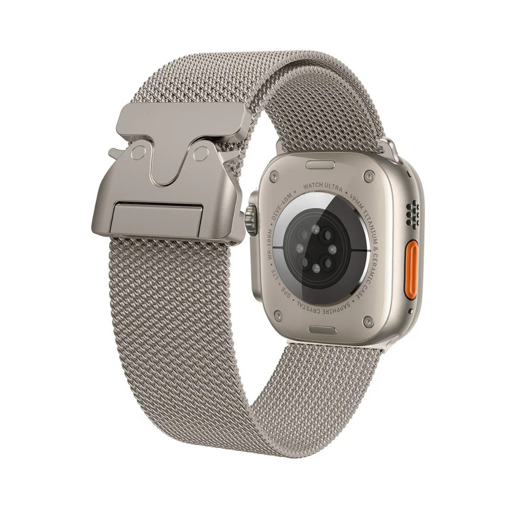 Titanium Milanese Loop for Apple Watch Series Ultra Premium Band Bezzos Store
