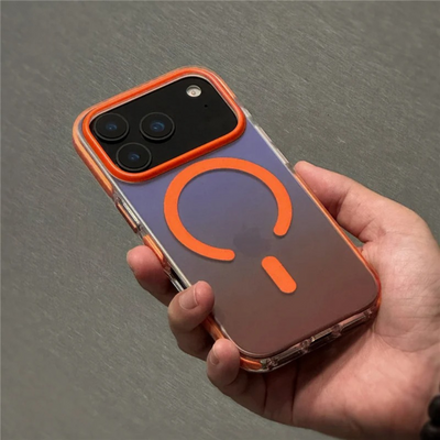 Transparent MagSafe Gradient Case for Apple iPhone 17 Series