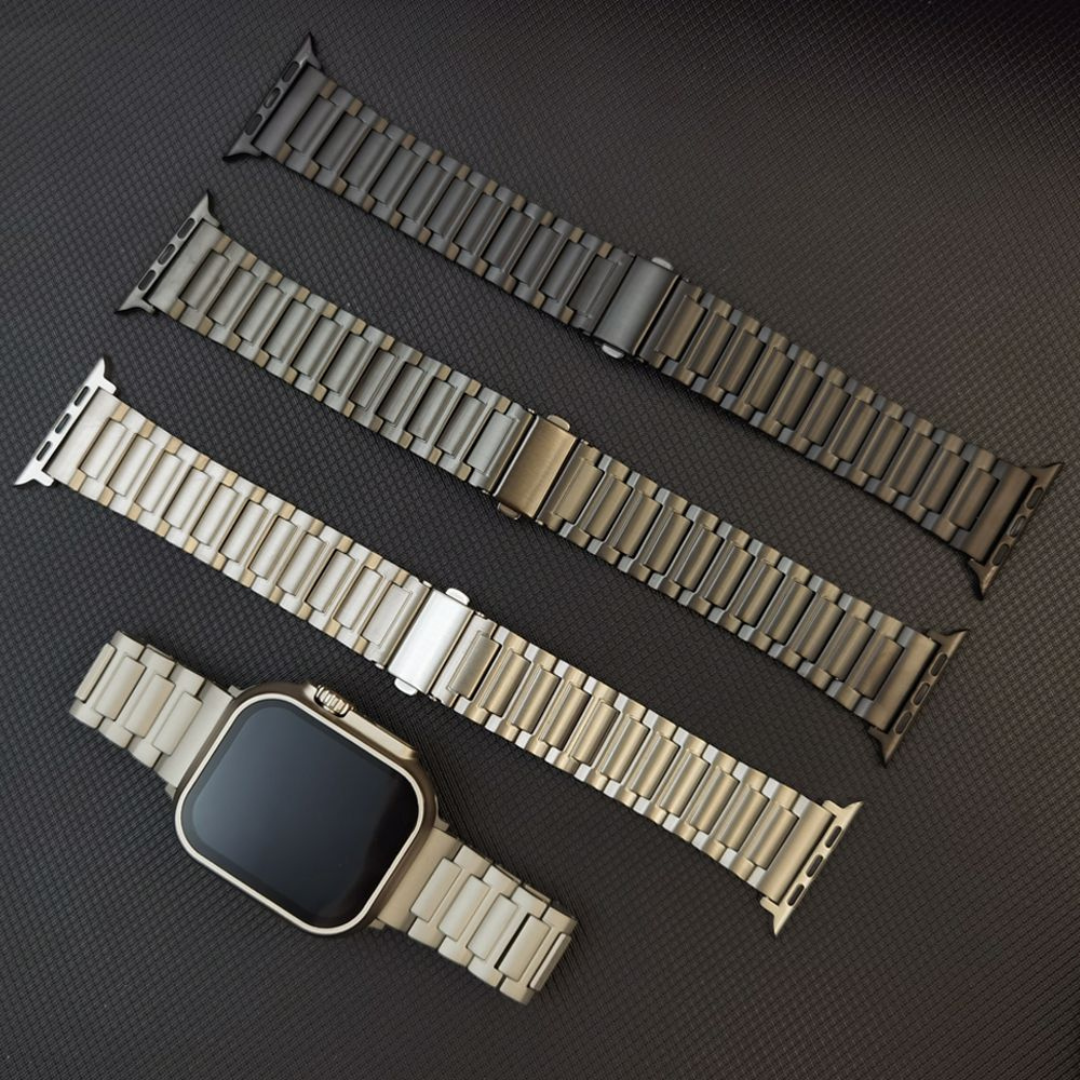 Solid Rock Titanium Strap for Apple Watch Series & Ultra