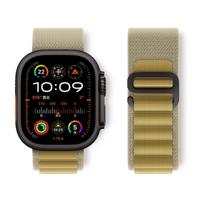 Alpine Loop Band for Apple Watch Series & Ultra | Black accents