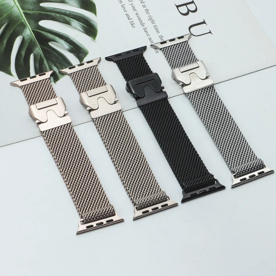 Titanium Milanese Loop for Apple Watch Series & Ultra | Premium Band