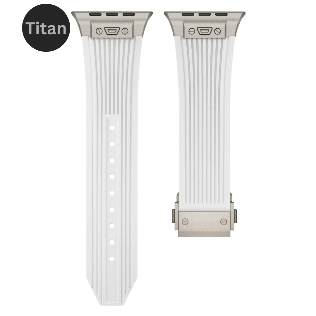 Royal Rubber Titanium Strap for Apple Watch Series & Ultra