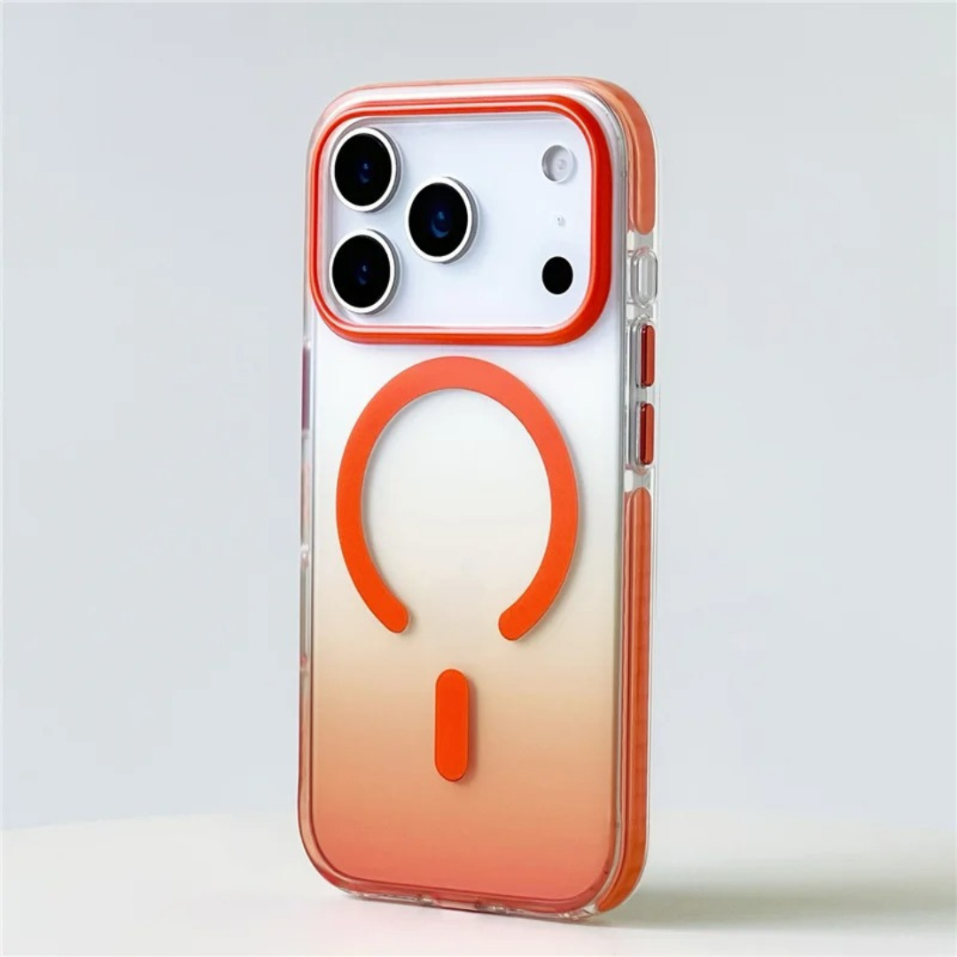 Transparent MagSafe Gradient Case for Apple iPhone 17 Series