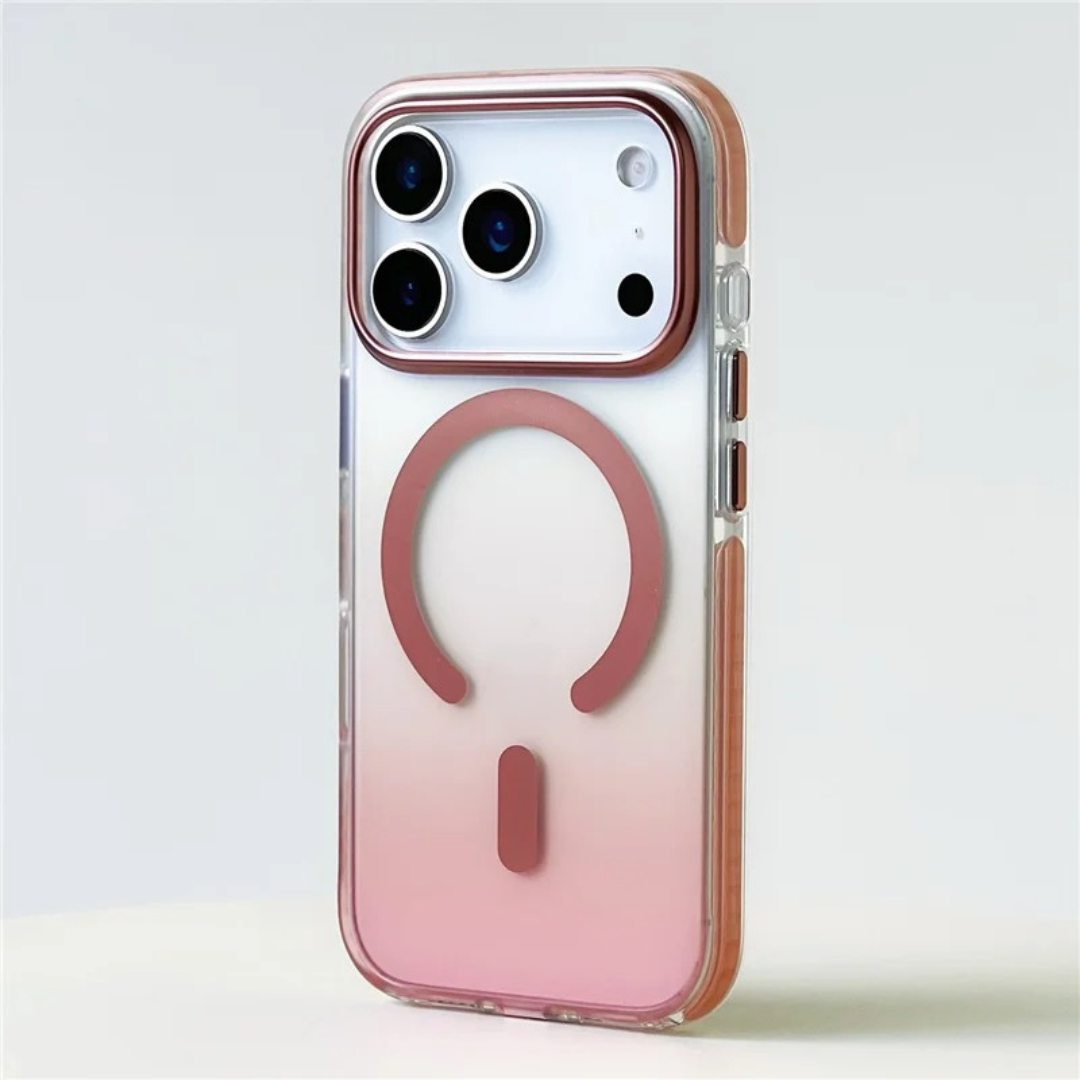 Transparent MagSafe Gradient Case for Apple iPhone 17 Series