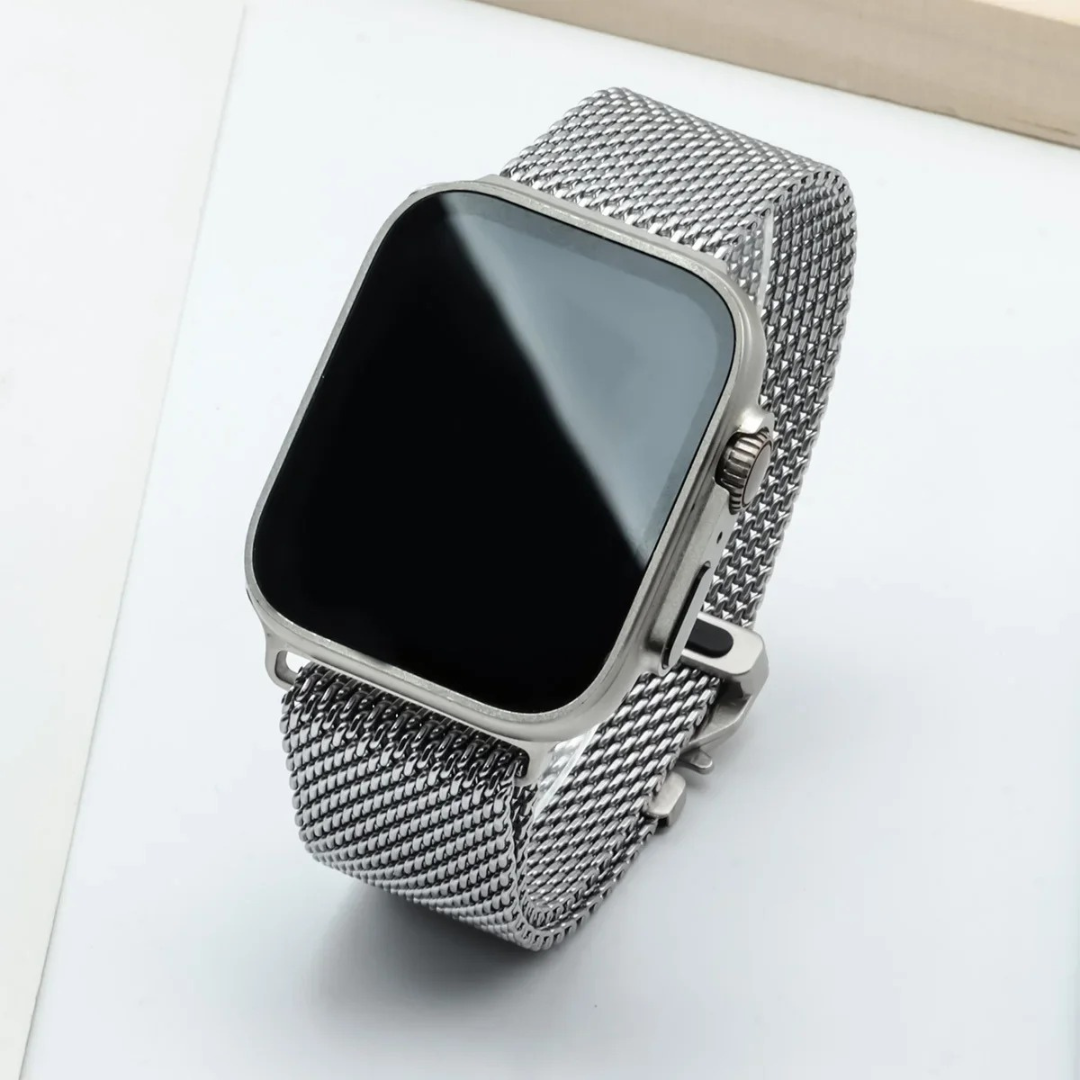 Titanium Milanese Loop for Apple Watch Series & Ultra | Premium Band