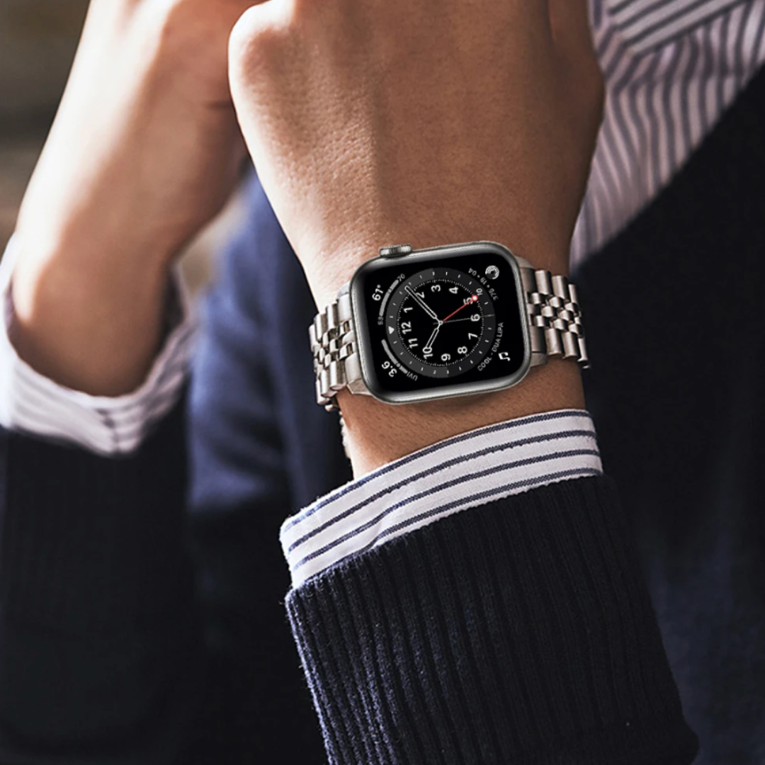 ★関税込★lordinaire★Apple watch Band Jubile.e★バンド★ Jubilee Stainless Steel Bracelet for Apple Watch | Bezzos