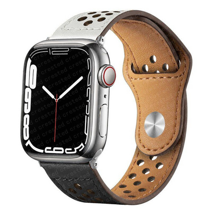 Handyhülle Apple iPhone IOS Neu Apple Watch Apple Watch Ultra Series Case Hülle Luxus Leder Echtleder Armband Apple iPhone 14 Hülle Schutzhülle Abdeckung Schutz Fall Bandwerk