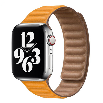 Magnetic Leather Strap for Apple Watch Series & Ultra