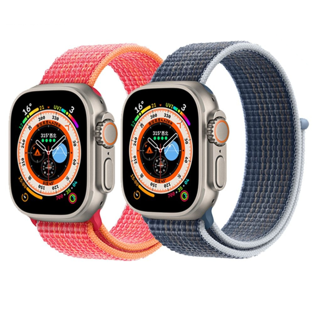 Sport Nylon Strap for Apple Watch Series & Ultra | Durable & Adjustable