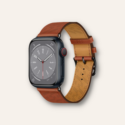 Diagonal Single Tour - Leather Band for Apple Watch Series & Ultra