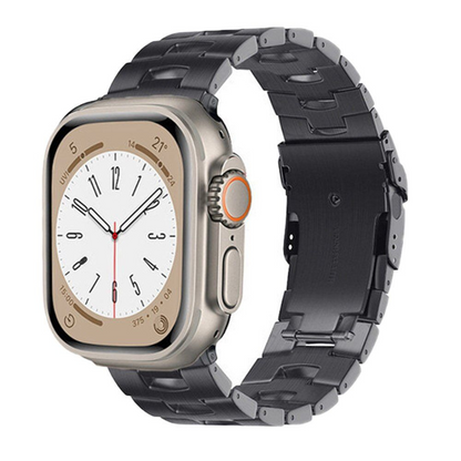 Titanium Strap Polished for Apple Watch Series & Ultra