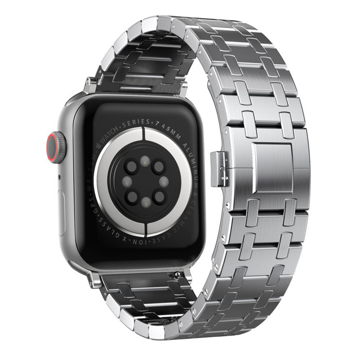 Luxury Stainless Steel Apple Watch Band – Series & Ultra – Bezzos 