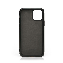 Personalizable: Genuine leather phone case - [initials] for Apple iPhone