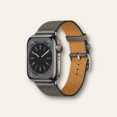 Diagonal Single Tour - Leather Band for Apple Watch Series & Ultra