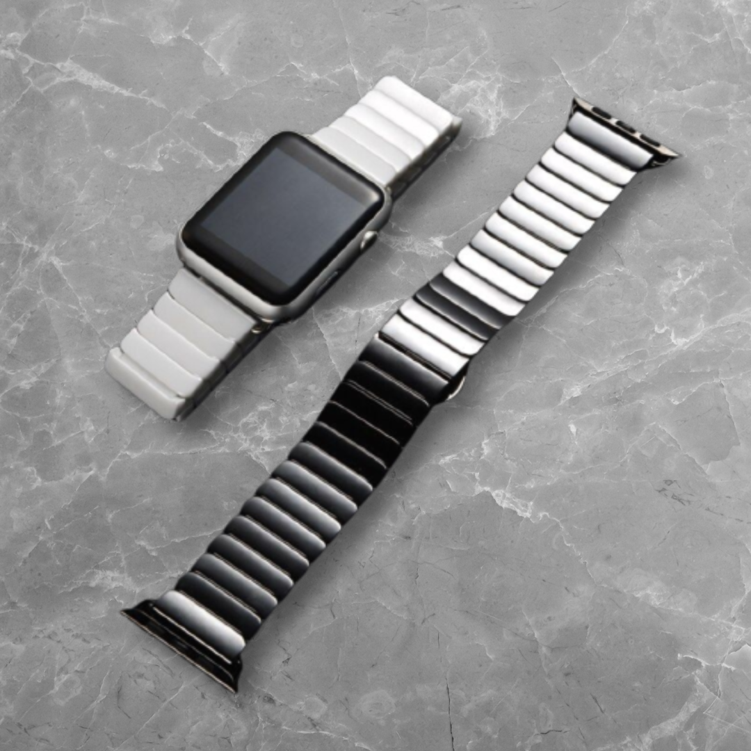 Ceramic Strap Apple Watch Series Ultra 8 7 Bezzos Store